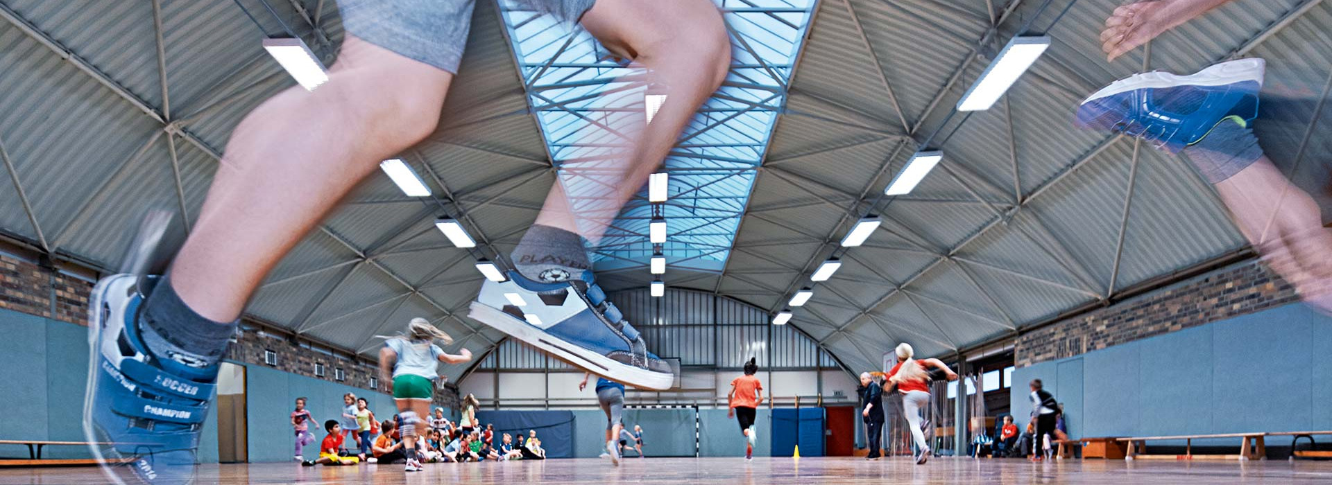 lighting sports halls and sports fields | TRILUX