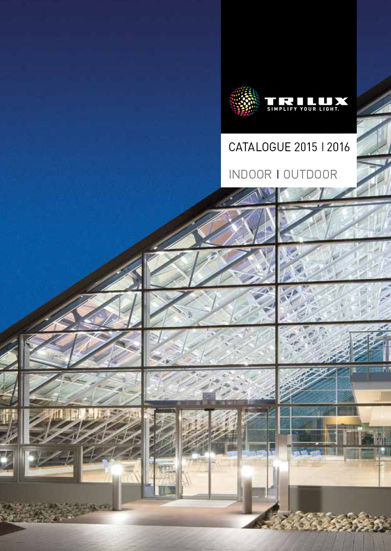 Lighting catalogues by TRILUX Full range of LED lighting