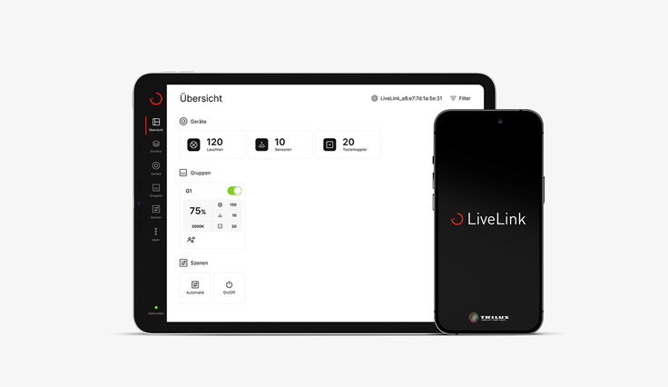 Die neuen LiveLink ONE App