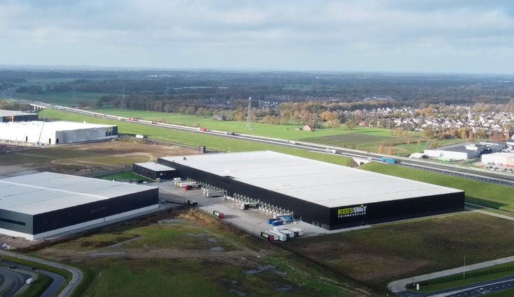 Nieuwbouw distributiecentrum Kees Smit